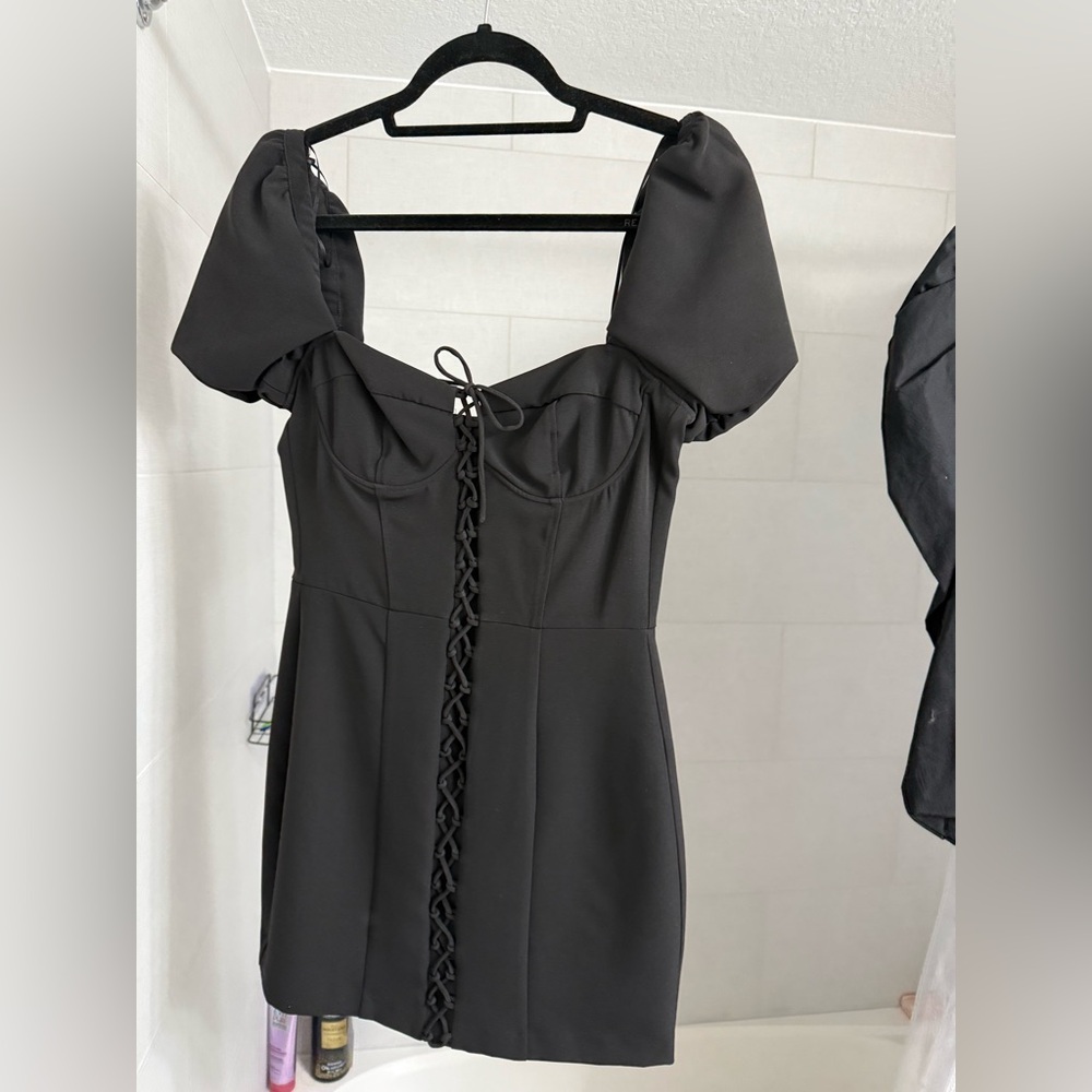 Zara black mini Dress